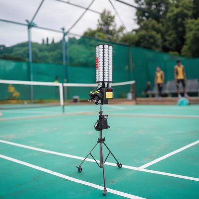 Мультифункциональная SIBOASI B5 Badminton Shuttlecock Feeder Machine Smart Badminton Shooting Machine для тренировок
