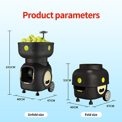 SIBOASI T5 APP Control Мини стрельба теннисный машинный мяч для тренировки