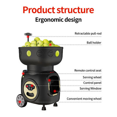 SIBOASI T5 APP Control Мини стрельба теннисный машинный мяч для тренировки