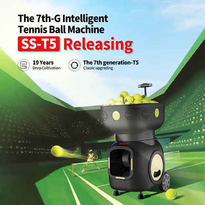 SIBOASI T5 APP Control Мини стрельба теннисный машинный мяч для тренировки