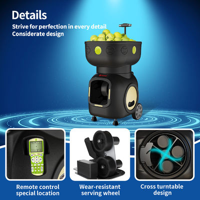 SIBOASI T5 APP Control Мини стрельба теннисный машинный мяч для тренировки