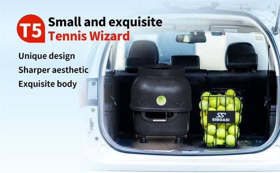 SIBOASI T5 APP Control Мини стрельба теннисный машинный мяч для тренировки