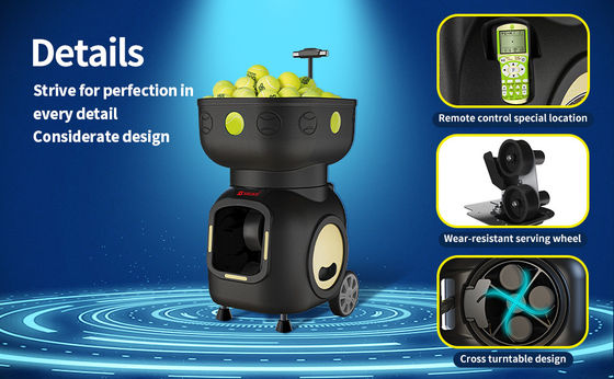 SIBOASI T5 APP Control Мини стрельба теннисный машинный мяч для тренировки