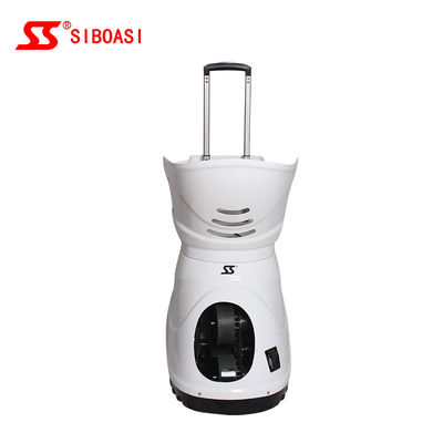 Черная машина теннисного мяча Siboasi S4015, машина тенниса 150W бросая