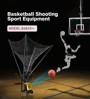 Машина стрельбы баскетбола 5 PCS, Rebounder портативного баскетбола автоматический