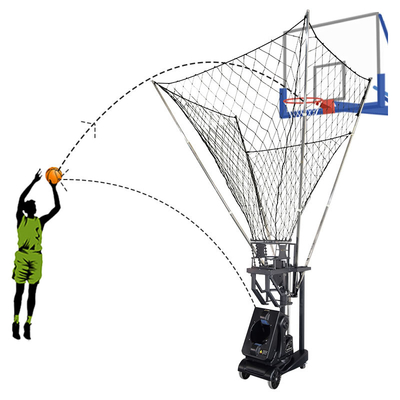 Прибор автоматического Rebounder баскетбола дистанционного управления металла снимая питаясь